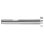 HARVEY TOOL Keyseat Cutter - Square - Reduced Shank, 0.5000" (1/2), Overall Length: 3" 849350